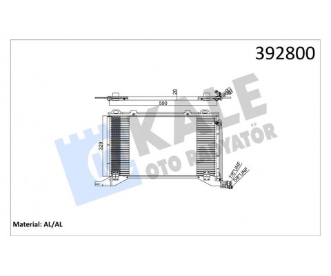 KLIMA RADYATORU MERCEDES E-CLASS W210 97 02