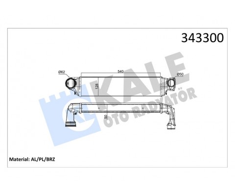 TURBO RADYATORU BMW E46 M47 M57