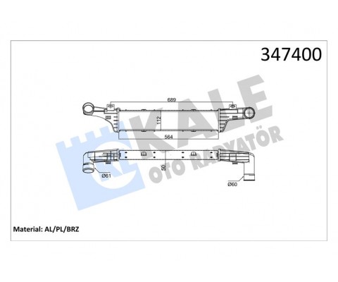 TURBOSARJ RADYATORU MERCEDES E-CLASS W210 S210