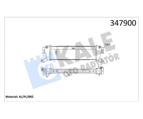 TURBOSARJ RADYATORU MERCEDES A-CLASS W168 01 04 VANEO 414 02 05