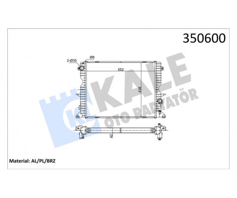 MOTOR SU RADYATORU DT244 DT224 DEFENDER L316 DEFENDER L317 07 16