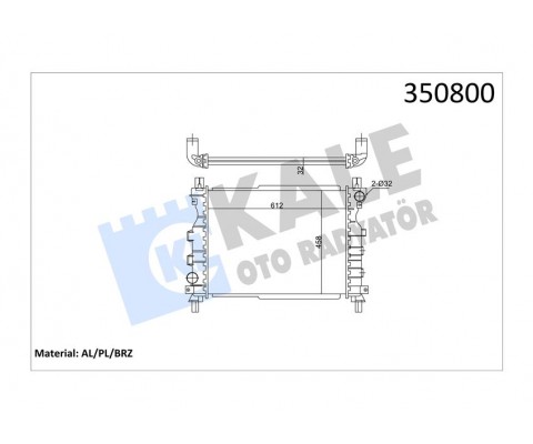 MOTOR SU RADYATORU 18 K4F 204D3 M47D20 FREELANDER I L314 00 06