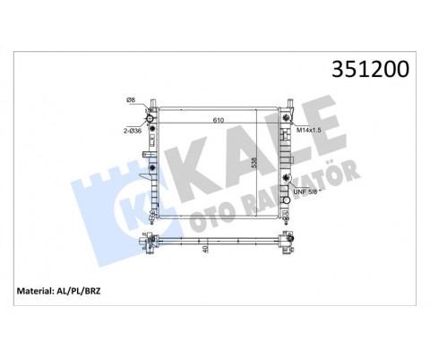 MOTOR SU RADYATORU MERCEDES ML-CLASS W163 98 05