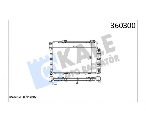 MOTOR SU RADYATORU MERCEDES W202 S202 C208 R170