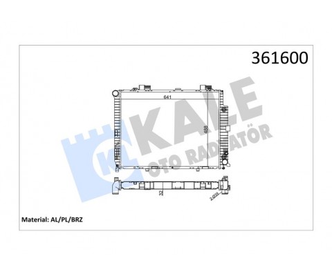 MOTOR SU RADYATORU MERCEDES E-CLASS W210 S210