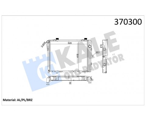 MOTOR SU RADYATORU MERCEDES W202 S202 C208 A208