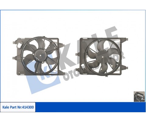 FAN MOTORU DAVLUMBAZLI CLIO II-KNG 97 MGN I-SCENIC I 99-03 320W-380mm