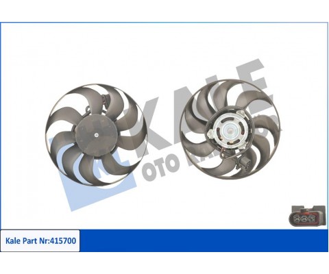 FAN MOTORU DAVLUMBAZLI SOL POLO 02-09 FABIA-CORDOBA-IBIZA 1.2-1.4-1.6-1.9 90W-293mm