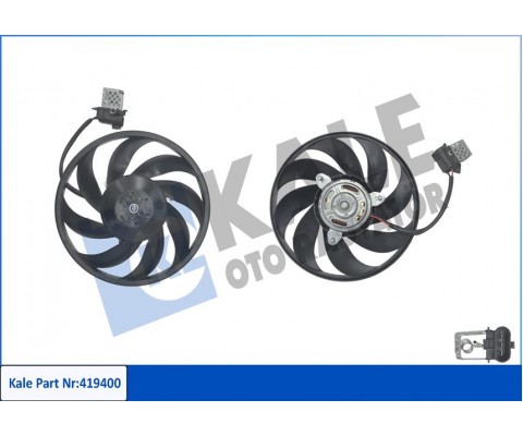 FAN MOTORU DAVLUMBAZLI OPEL CORSA C-TIGRA 250W-294mm