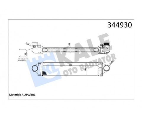 TURBO RADYATORU 224DT DISCOVERY SPORT L550 14 FREELANDER 2 L359 06 14 R.R EVOQUE L538 11 19 2.0ST FORD FOCUS 2 FOCUS 3