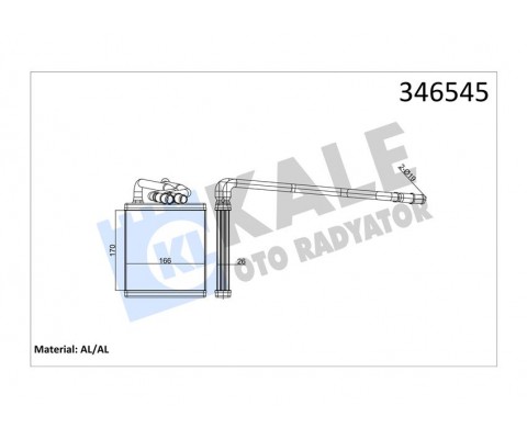 KALORIFER RADYATORU FIESTA CB1 08 12 VI 08 BRAZING