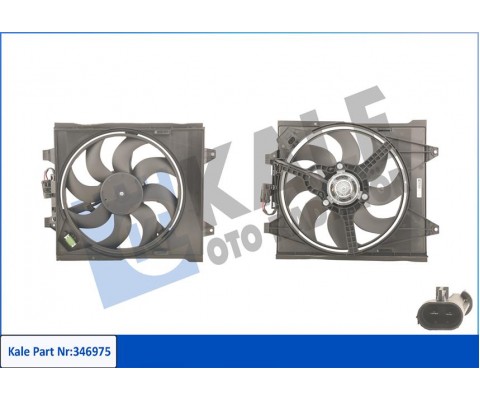 FAN MOTORU DAVLUMBAZLI FIAT 500 500C PANDA 1.0 1.2 1.3JTD 09 FORD KA 1.2 1.3TDCI 08