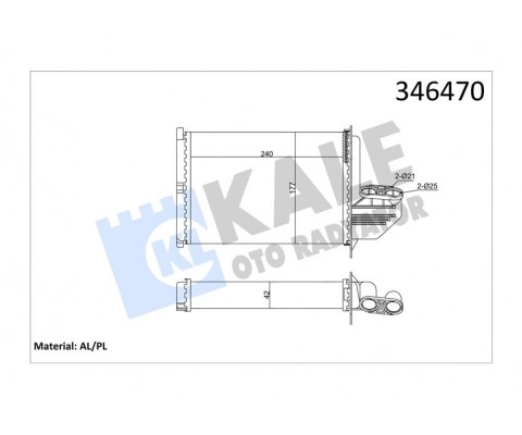 KALORIFER RADYATORU BMW M40 M43 M50 M52 S50 E36 KLIMASIZ