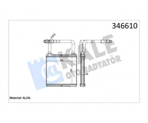 KALORIFER RADYATORU MERCEDES X218 C219 C218 W211