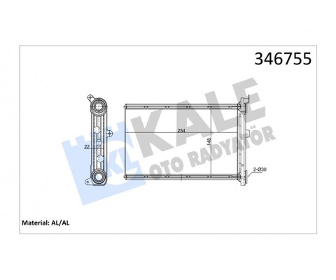 KALORIFER RADYATORU BMW E87 E90 F26 F25 E84 E92 E91 E81