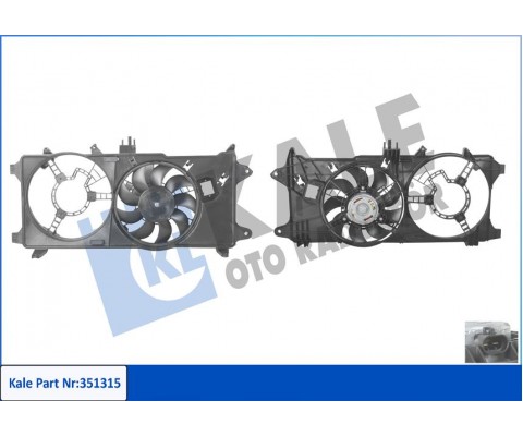 FAN MOTOR DAVLUMBAZ FIAT DOBLO 1.9 JTD MPV 119-223