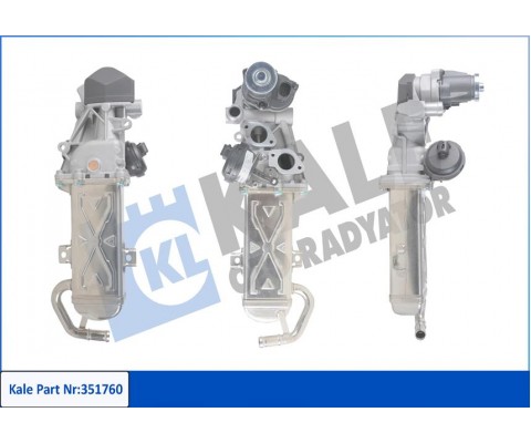 EGR VALFİ SOĞUTUCU CADDY-JETTA-GOLF6-PASSAT-SUPERB-OCTAVIA-A3-LEON 09 1.6TDI CAYA-B-C-D