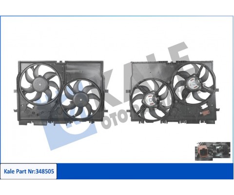 FAN MOTORU DAVLUMBAZLI BOXER III-JUMPER III-DUCATO III 2.2HDI AC/NAC