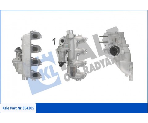 EGR EMME MANIFOLDLU FORD C MAX 05 07 FOCUS II GALAXY 06 15 CONNECT 03 14 1.8TDCI 110PS