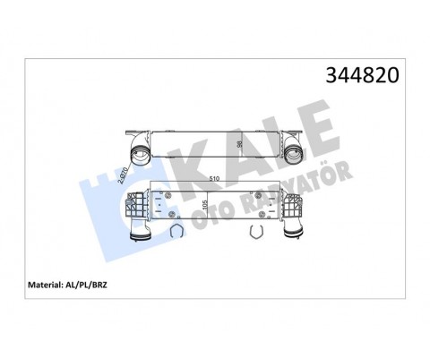 TURBO RADYATORU BMW N47N E90 E92 E93 E84