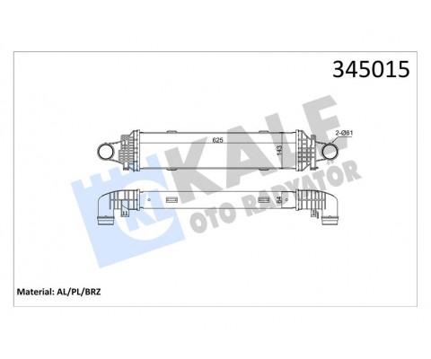 TURBOSARJ RADYATORU MERCEDES X204 W204 S204 C204 C218 W212 C207