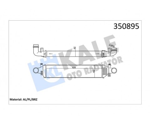 TURBOSARJ RADYATORU MERCEDES W176 W246 C117 X156