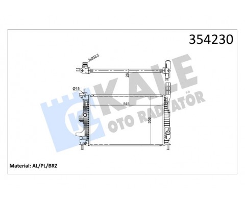 MOTOR SU RADYATOR FOCUS III 13 TRANSIT CONNECT 14 1.0 ECOBOOST