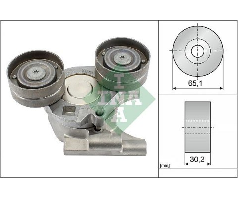 ALTERNATÖR GERGİ RULMANI KÜTÜKLÜ 100-125-135-140-155 PS TRANSIT V-363 14 RANGER 2.2 11 A.ÇEKER