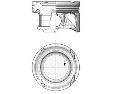 PISTON SEGMAN STD 83.00mm MERCEDES M274.920 W205 W212 W213 C238 C253 X204 V167 R172