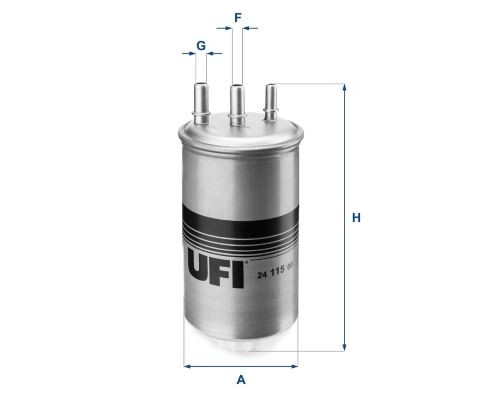 YAKIT FİLTRESİ LOGAN 01 06 SANDERO 08 DUSTER 10 CLIO SYMBOL II 05 1.5dCI K9K