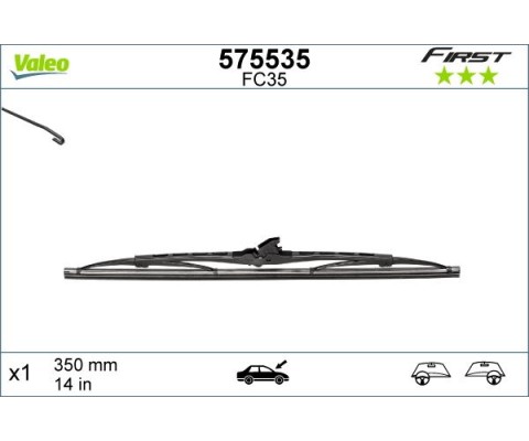 SİLECEK SÜPÜRGESİ 35cm x1 NORMAL TİP FİRST ÜNİVERSAL