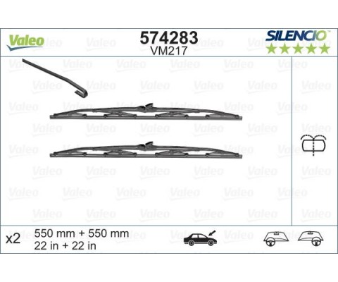 x SİLECEK SILENCIO 55 55 x2 VM217 P405