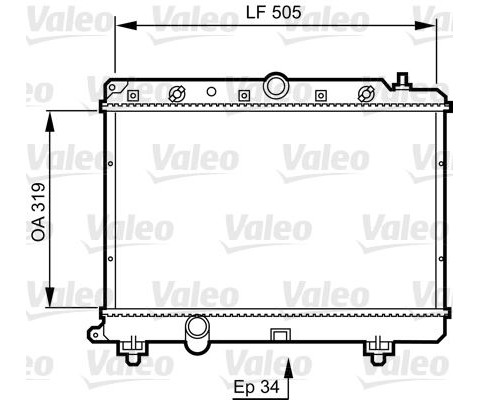 x RADYATÖR ROVER 220 D/SD/ SDI 95-00 618İSİ 96-99 620İ 93-96 620Sİ 93-99 25 2.0İDT 99-05