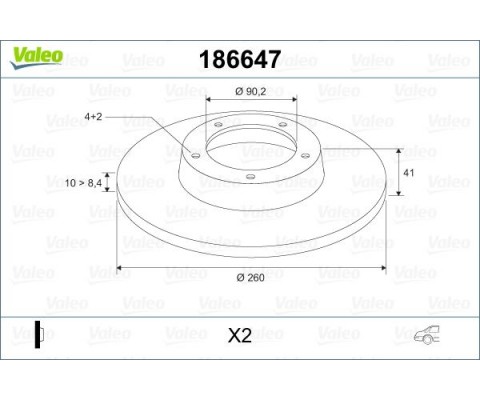 ARKA FREN AYNASI VOLVO S40 1.6 1.8 1.9D 2.0 V40 95-04 CARISMA 00-06 PRATON 01-07 260-4DL