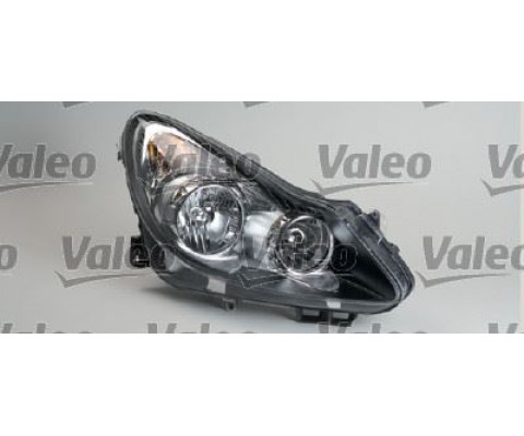 SAĞ FAR SİYAH/KROM OPEL CORSA D 06 14 ELEKTRİKLİ HALOJEN H7 H1 TANIM: EH SPORT OPC 111.YIL ADAPTİF HARİÇ MOTORLU