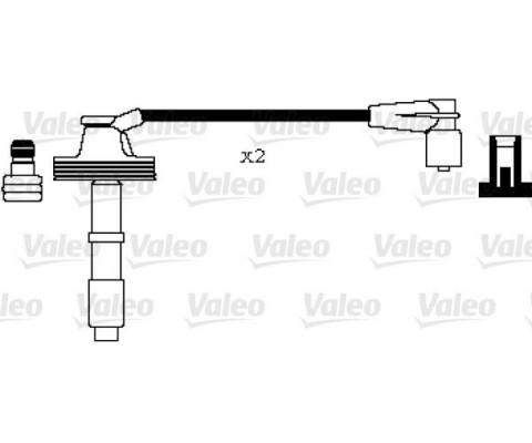 BUJİ KABLOSU VOLVO S40 1.6 1.8 1.9T4 2.0 2.T4 1995-2004 V40 1995-2004