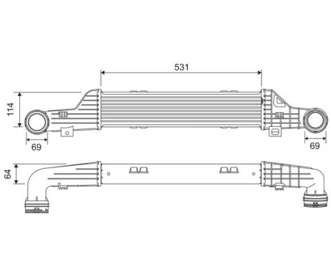 TURBOSARJ RADYATORU MERCEDES E-CLASS W210 S210