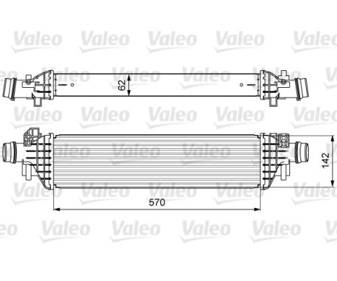 TURBO RADYATÖRÜ INTERCOOL MOKKA 12- 1.6 1.7 A-B-D16DTH-DTN-DTU-A17DTS