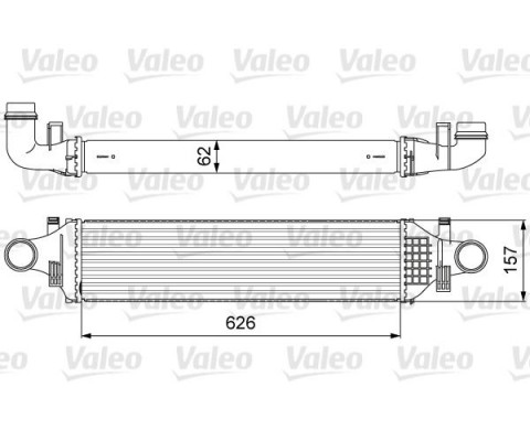 TURBOSARJ RADYATORU MERCEDES W176 W246 C117 X117 X156