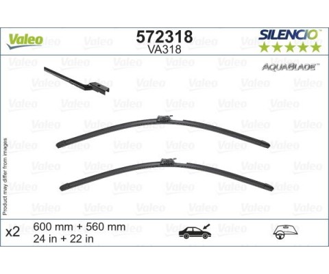 SILECEK SUPURGESI TAKIMI 600mm / 560mm MERCEDES S-CLASS Coupe C217 15 ISITMALI