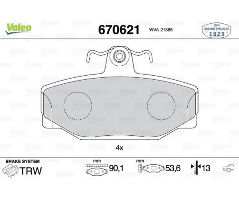 ARKA BALATA VOLVO V70 2.0T 2.3 2.5 XC70 2.4T S70 740 760 780 940 S90 V90