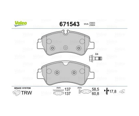 ARKA BALATA FORD TOURNEO CUSTOM-TRANSIT CUSTOM 2.2 TDCI 12 KABLOSUZ