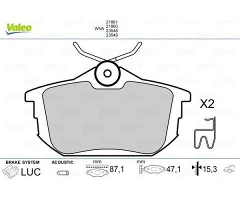 ARKA BALATA CARISMA COLT 1.3-1.5 VOLVO S40 1.6-1.8-2.0-2.0T V40 95-04