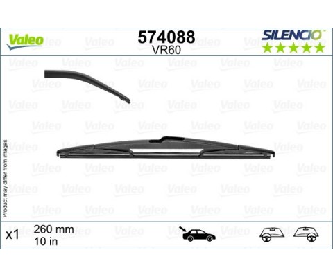 SILECEK SUPURGESI ARKA 260mm MERCEDES B-CLASS W246 11 18 . RENAULT CAPTUR 20