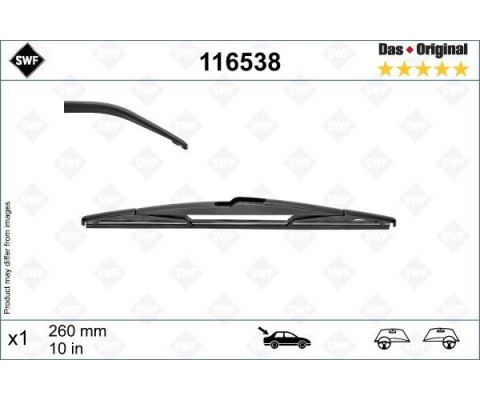 SILECEK SUPURGESI ARKA 260mm MERCEDES B-CLASS W246 11 18 . RENAULT CAPTUR 20 SWF