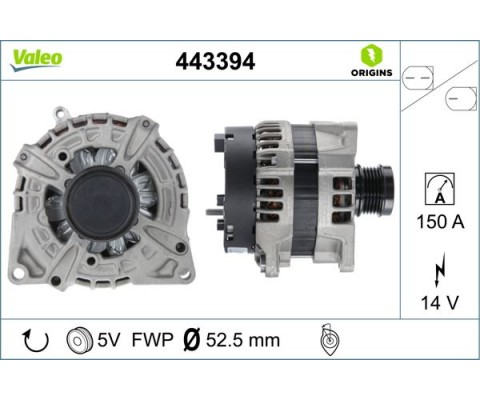 ALTERNATOR 14V 150A MERCEDES W176 W246 C117 X156