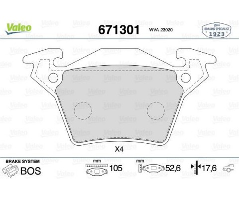 FREN BALATASI ARKA MERCEDES VITO W638 96 03