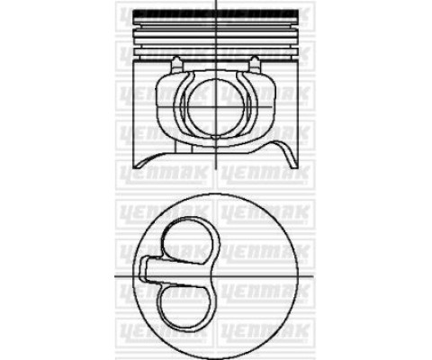 MOTOR PİSTON SEGMAN STD DUCATO-BOXER-JUMPER-MASTER 2.8 D 03 94.4mm