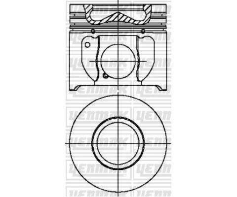 MOTOR PİSTON SEGMAN STD TRANSİT V184 2.4TDCI DURATORG 135PS / 140PS 04 89.91mm