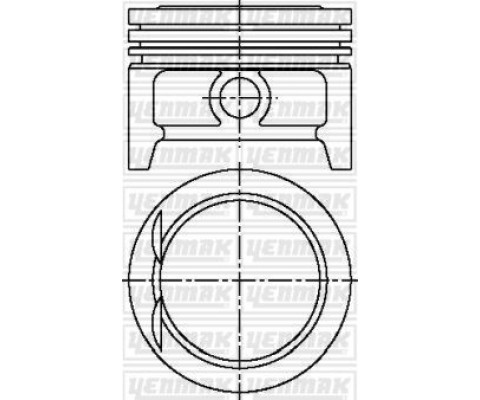 MOTOR PİSTON SEGMAN STD CORSA-TIGRA 93 X 1.4 XE/NC/NE/NZ 77.6